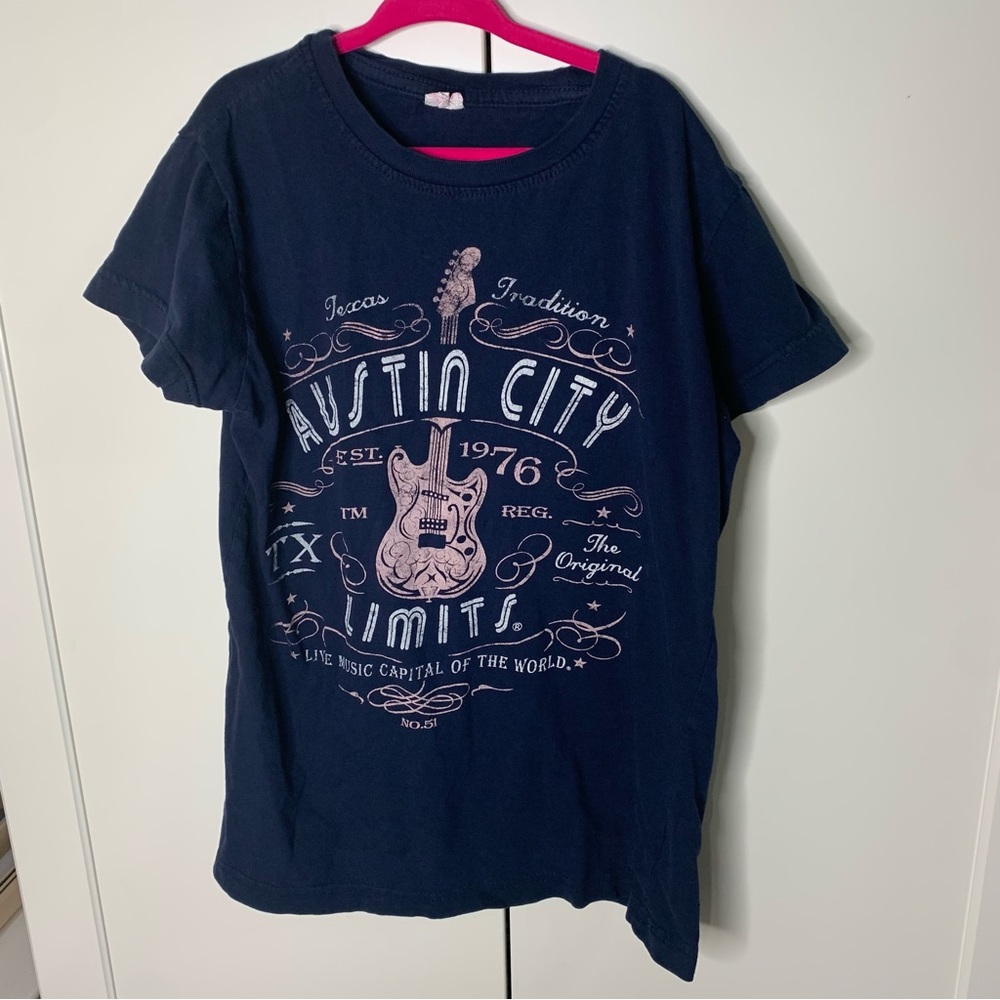 Girl’s Graphic Austin City Limits Guitar T-Shirt